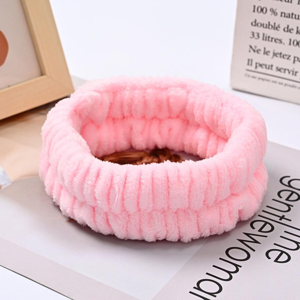 Face Wash Wristband Women's Headband Wristbands Absorbent Waterproof Wristbands Makeup Face Wash Hair Bands