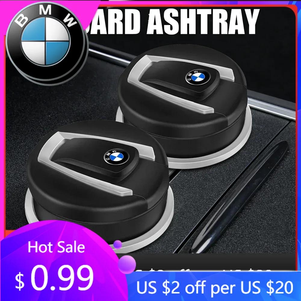 LNRGN1 Car Sticker Hot Car Ashtray Storage Cup Smokeless with LED Light Car Styling For BMW E36 E46 E90 E60 E39 F30 F10 F20 X5 E70 E53