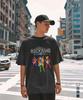 OHP Ohpxharmonia Rock Band Pigment Short Sleeve T-Shirt