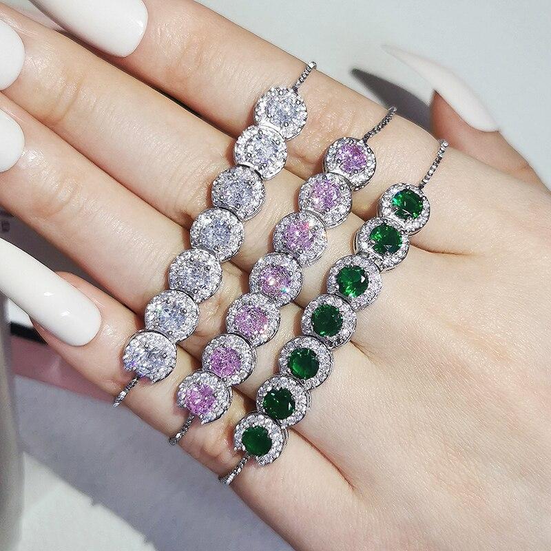 New Arrival Modish Stylish Luxurious Punk Gold Tone Color Color Tennis Bracelets Bangle Bridal Party Event Wedding Occasion On Hand Present
