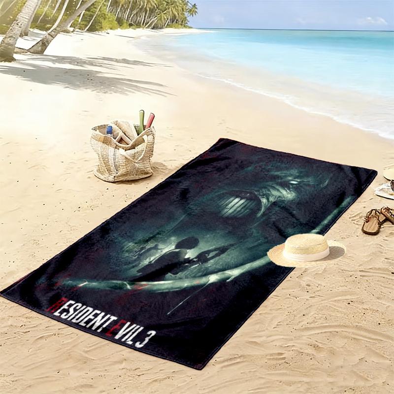 Resident Evil Towel, Large Soft Quick Dry Towel for Beach Camping Swimming