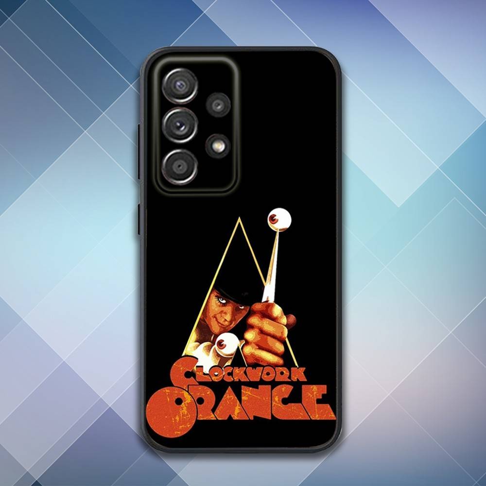 A C-Clockwork Orange Phone Case For Samsung S25,S24,S21,S22,S23,S30,Ultra,S20,Plus,Fe,Lite,Note,10,9,5G Black Cover