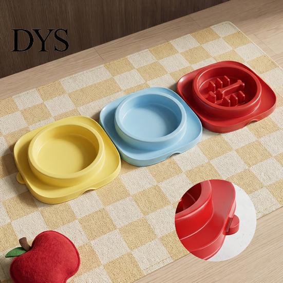 Healthy Digestion Pet Bowl Slow Feeder Dog Bowl, Dry or Wet Food Non-slip Puzzle Anti-choke for Cats Dogs to Prevent Choking And Extend Eating Time