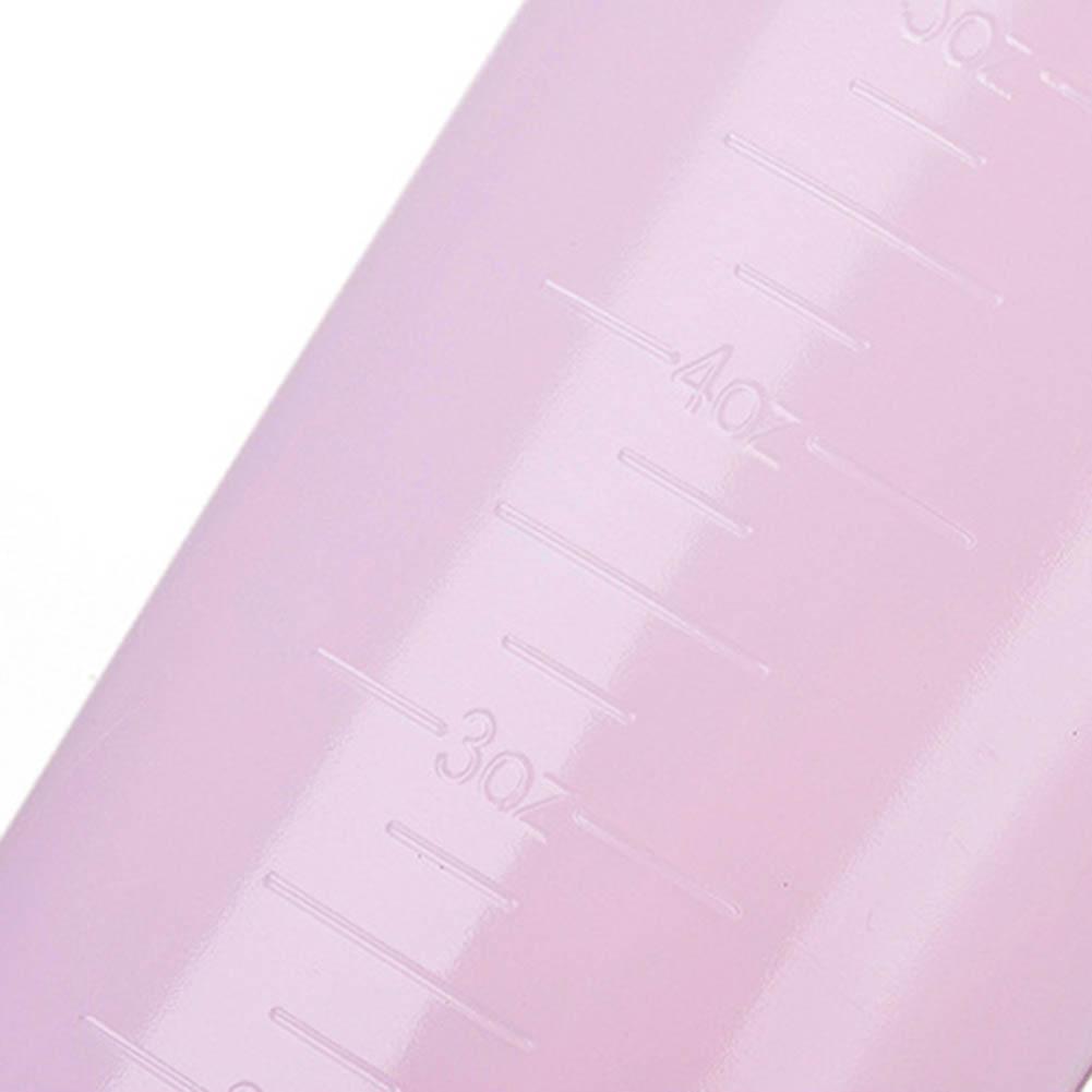 Professioneller Haarfärbekamm Leere Haarfärbeflasche mit Applikatorbürste Dosiersalon Haarfärbe-Stylingwerkzeug