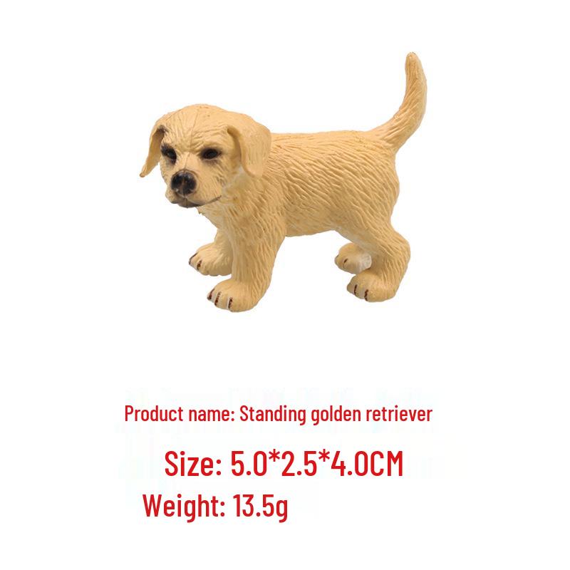 Farm Animal Figurine Set: Cow, Sheep, Chicken, Duck, Goose, Pig, Dog - Early Education Toy