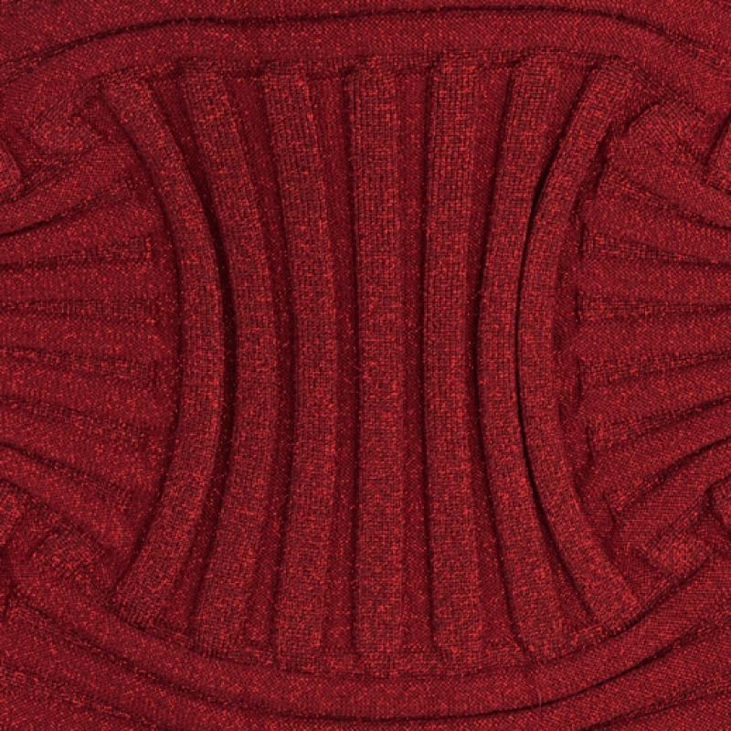 Pleatsmama Mochila Nova com Laço Bordô Glitter