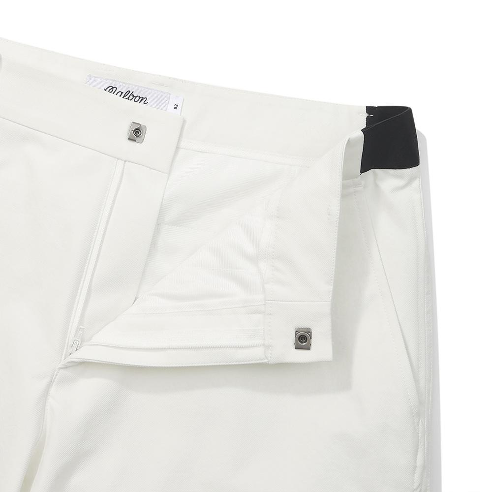 MALBON GOLF Semi-Wide Cargo Pants Cream (Man)