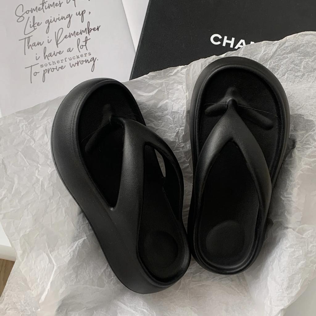 Strand Slippers Dames Slippers Zomer Antislip Clipteen Wolk Slippers Vrouw Zachte Zool EVA Anti-geur Platform Sandalen