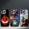 G-Gurren L-Lagann telefoonhoesje voor iPhone 17, 16, 15, 14, 13, 12, 11, Pro, Max, Plus, E, Air, Mini, zwart TPU-hoesje