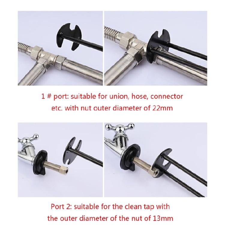 Multifunctional Sink Wrench Anti-slip Kitchen Bathroom Sink Faucet Hose Repair