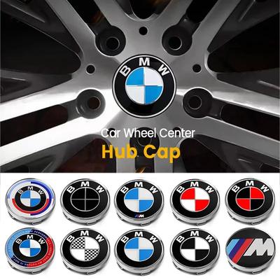 56/60mm Znak na auto Krytky stredov kolies Nálepky Kryty nábojov Dekal Pre M M3 M5 M6 X3 E46 E90 E39 F10 F20 F30 G20 E60 E36 E34 X6