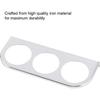Gauge Holder,52mm/2in 3-Hole Triple Instrument Panel Shell Gauge Mounting Bracket Car Dashboard Meter Iron Holder(Silver) Gauge Bracket