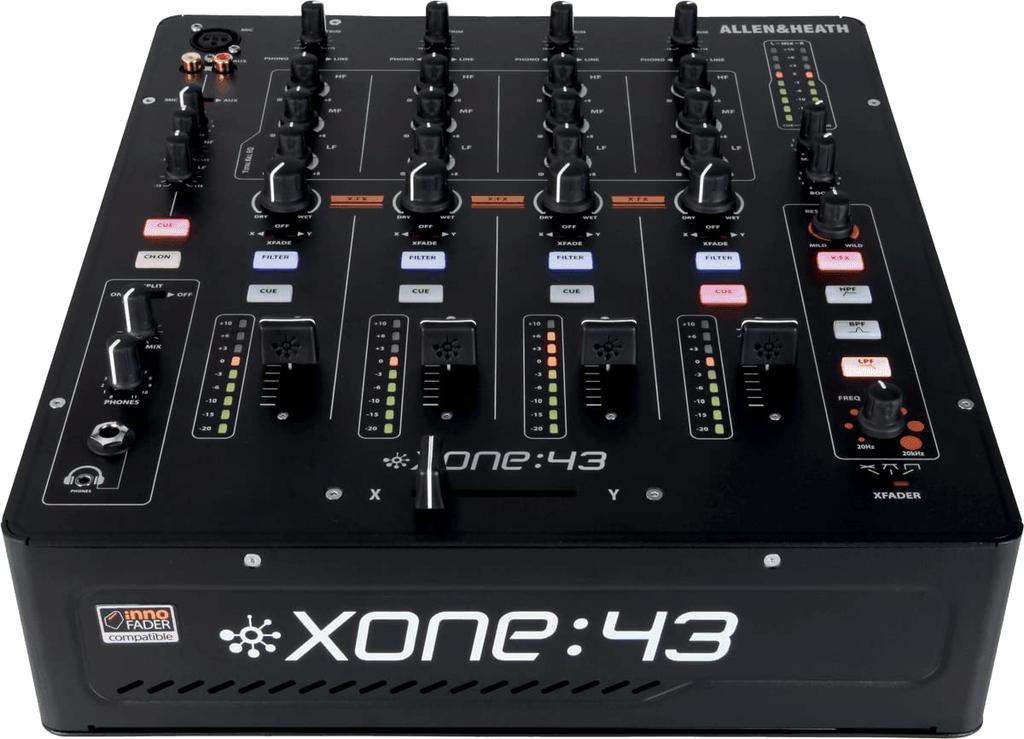 Allen Heath 43 Professional 4ch DJ Mixer & XONE