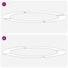 Tree Ring Suitable for Flat Tree Trunk White Ø90   120 Cm Steel