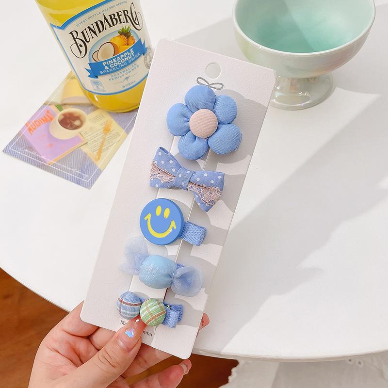 Baby Haarspangen - Kleine Größe, Nicht schädlich für zartes Haar, Fötales Haarspangen, Entzückende Schleifen-Haarspangen für Babymädchen