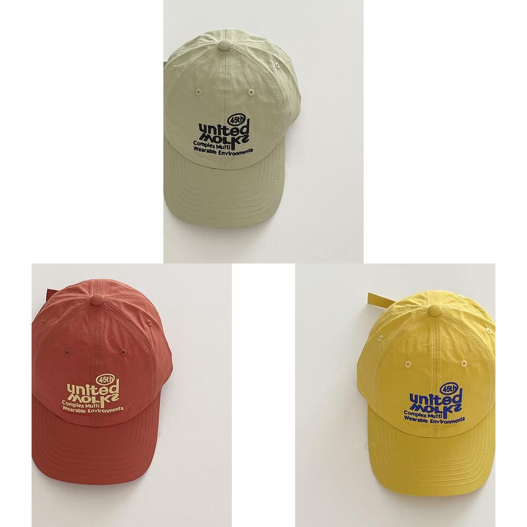 Baseball Cap Women Spring Summer Sun Protection Adjustable Embroidered Letter For Casual Wear