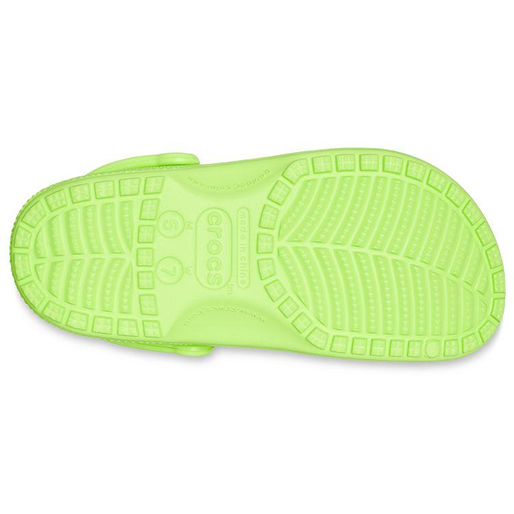 Crocs Classic Clog EVA Soft Comfortable 2cm Hole Shoes Unisex Clogs Lemon-Green 10001-3UH