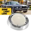1x For Ford Mustang 1967-70 Overhead Ceiling Dome Light Bulb Lens Clear Cover EA
