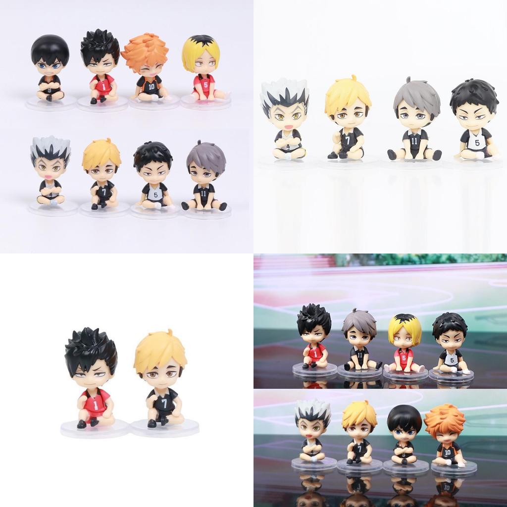 Unique Sitting Volleyball Boy Toy Figures From Haikyuu Featuring Taketora Kageyama For Enthusiasts