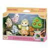 Sylvanian Families Dolls [Citrus Bird Family] FS-62 ST Mark Certified, Ages 3 and Up, Toy Dollhouse, Sylvanian Families, Epoch