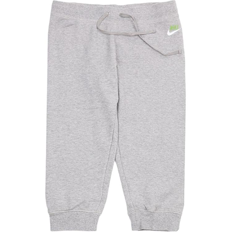 Nike Sports Shorts Women s Light Gray Moderate Knitted Shorts 503553-069 L