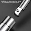 15.75inch/400mm Universal Extended Lug Wrench, 4 Way Tire Iron Nut Wrench Set with Storage Bag Standard Sockets