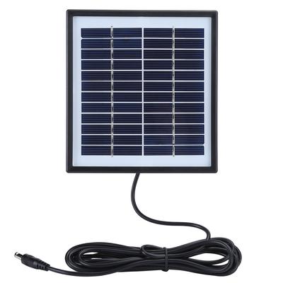 2W 12V Multifunktionales Solarpanel-Polysilizium-Ladeboard mit Rand für Camping im Freien