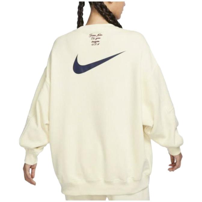 New Nike Sweatshirts Women's Beige FV8444-113