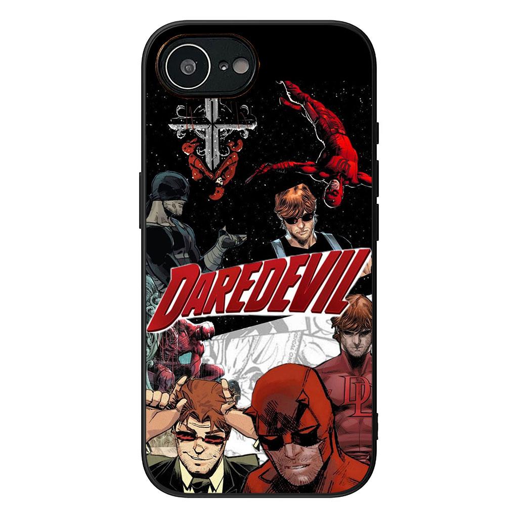 Daredevil Poster Marvel Casing Phone Cover for Apple iPhone 17 16 Plus 13 12 Pro Max Mini X XR ProMax 16E 15+ 16Plus Air Case