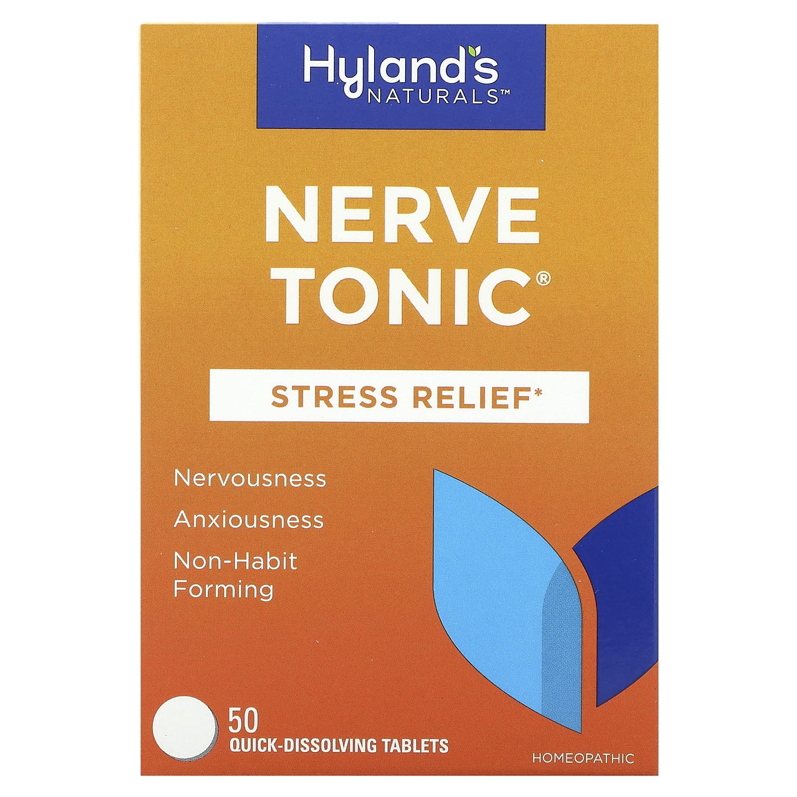 

Hyland s Naturals, Тонік для нервів, 50 швидкорозчинних таблеток
