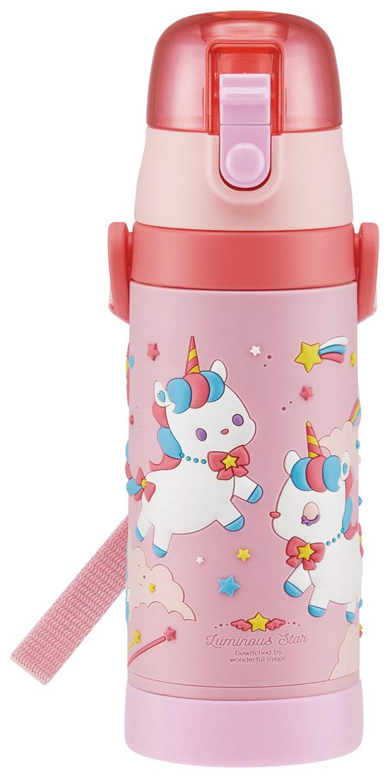 

Skater Kids Stainless Steel 3D Water Bottle, Unicorn Design, 480ml, SDPV5-A