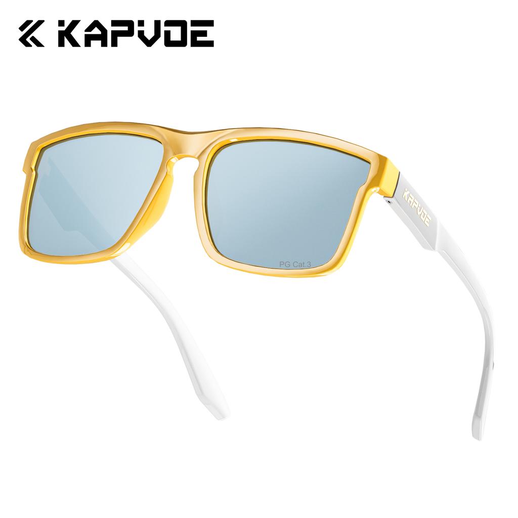Kapvoe Polarized Hiking Eyewear Sunglasses Fashion Glasses Men UV400 Sun Glasses for Women Cycling Fishing Driving Outdoor