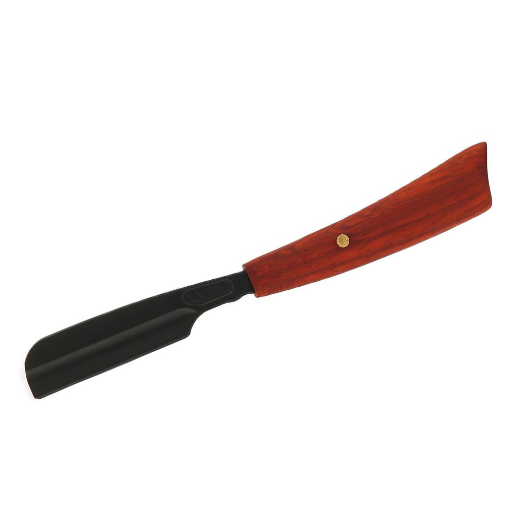 Straight Handle Razor Zinc Alloy Japanese Straight Edge Barber Razor for Shaving Hair EyebrowsS53-6