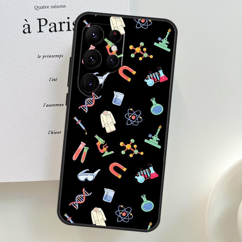 

Science Biology Laboratory Case For Samsung Galaxy S26 Ultra S24 S23 S22 S21 S25 Ultra S10 S20 Plus S25 FE Phone Cover Galaxy S25 Plus