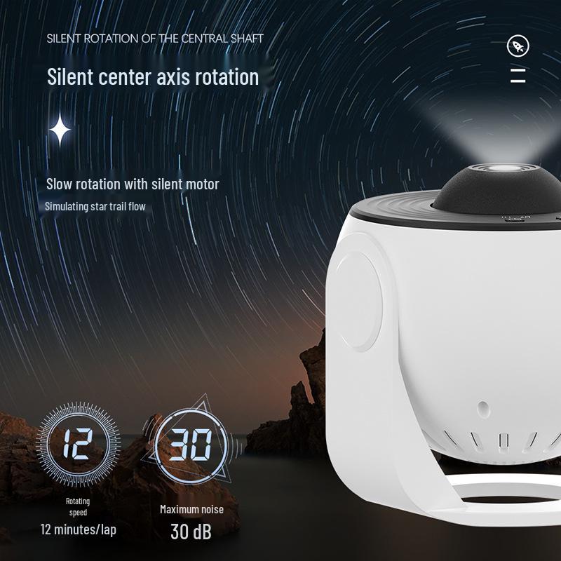 Globe Galaxy Starry Sky Projector: 13 HD Film Sets for Bedroom Ambiance
