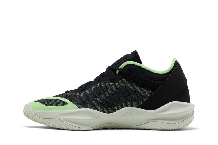 adidas Adizero Select 2.0 Low Core Black Cloud White Green Spark Men's