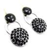 NOA [G8308] - Black 'Sissi' Designer Earrings