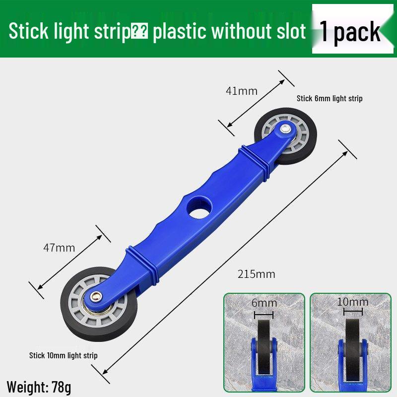 Low-Voltage Light Strip Solid Wood Pressure Roller - Universal Installation Tool