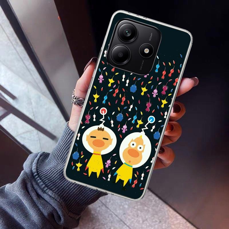 

Game P-PikminS 4 Phone Case For Xiaomi Redmi Note 15 14 14S 13 12S 12 Pro Plus 11S 11 10S 10 4G Cover 11E 11T 5G Print Fundas Re Note 12 Pro Plus