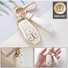Ford Key Fob Cover with Ford Keychain, Car Key Fob Case Compatible with Ford Fusion Mustang F150 Edge Explorer Lincoln MKZ MKC MKX Smart