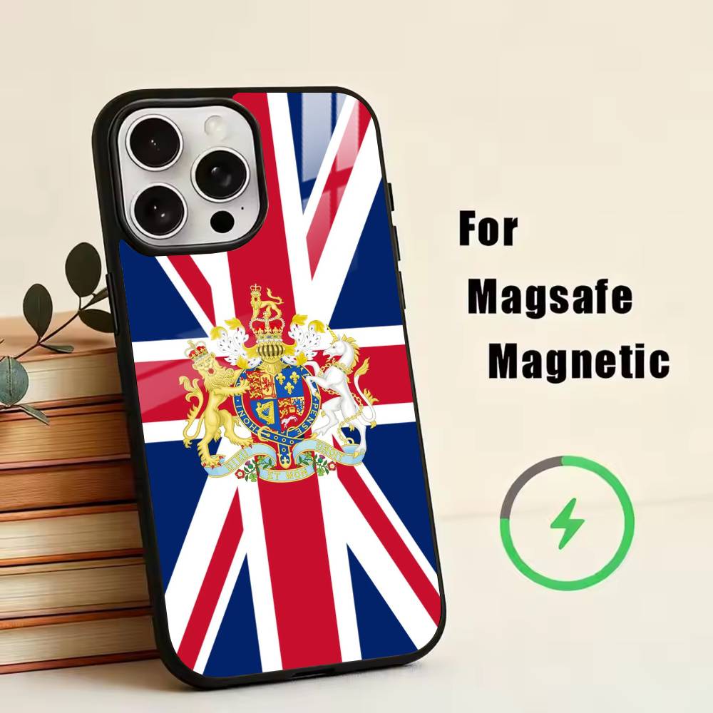 Die amerikanische Flagge Handyhülle Für iPhone17,16,15,14,13,12,11 Plus,Pro Magnetisch Für Magsafe Kabelloses Laden