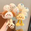 Cloth Animal Butt Hair Rope Cartoon Bun Rubber Bands Fashion Cotton Filled Scrunchies  Gifts