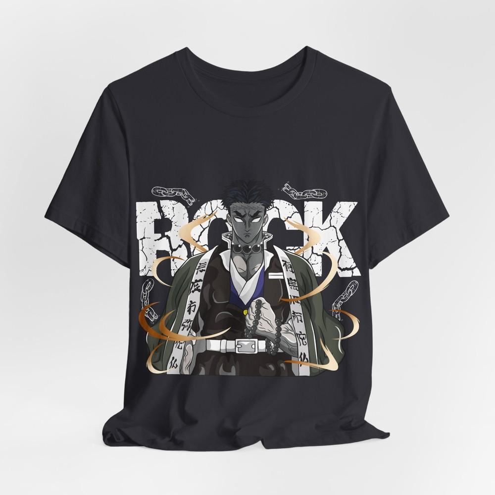Gyomei Anime Graphic Tee Demon Slayer Character Shirt S