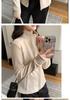 Women S Stand Collar Fleece Jacket Long Sleeve Slim Fit Warm Winter Coat