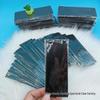 Black Knitted Eyeglass and Sunglasses Pouch with Cleaning Cloth