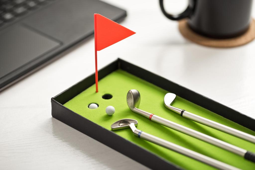Deluxe Golfer Pens
