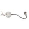 LED RV Gooseneck Bed Light with USB Port Type C Port Touch Control  12‑24V Soft Light RV Bedside Reading Lamp for   Van Boat