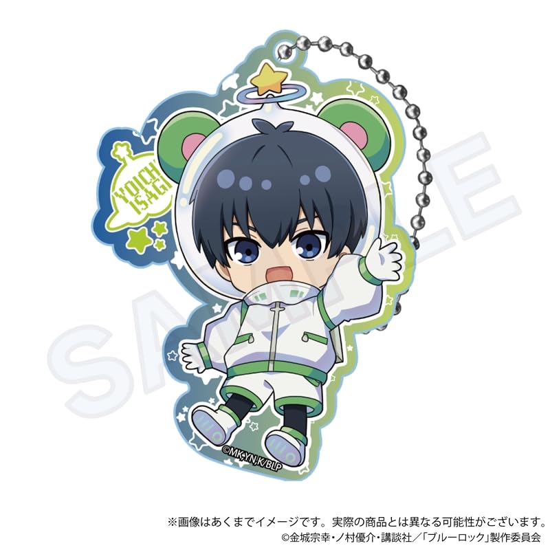 Blue Lock Trading Acrylic Alien Box of 8 Keychains, Ver.,