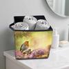 A Chirping Bird 5D Diamond Painting Storage Basket Full Round Drill Mosaic Diamond Embroidery Cross Stitch Kits Home Decor Home Decor