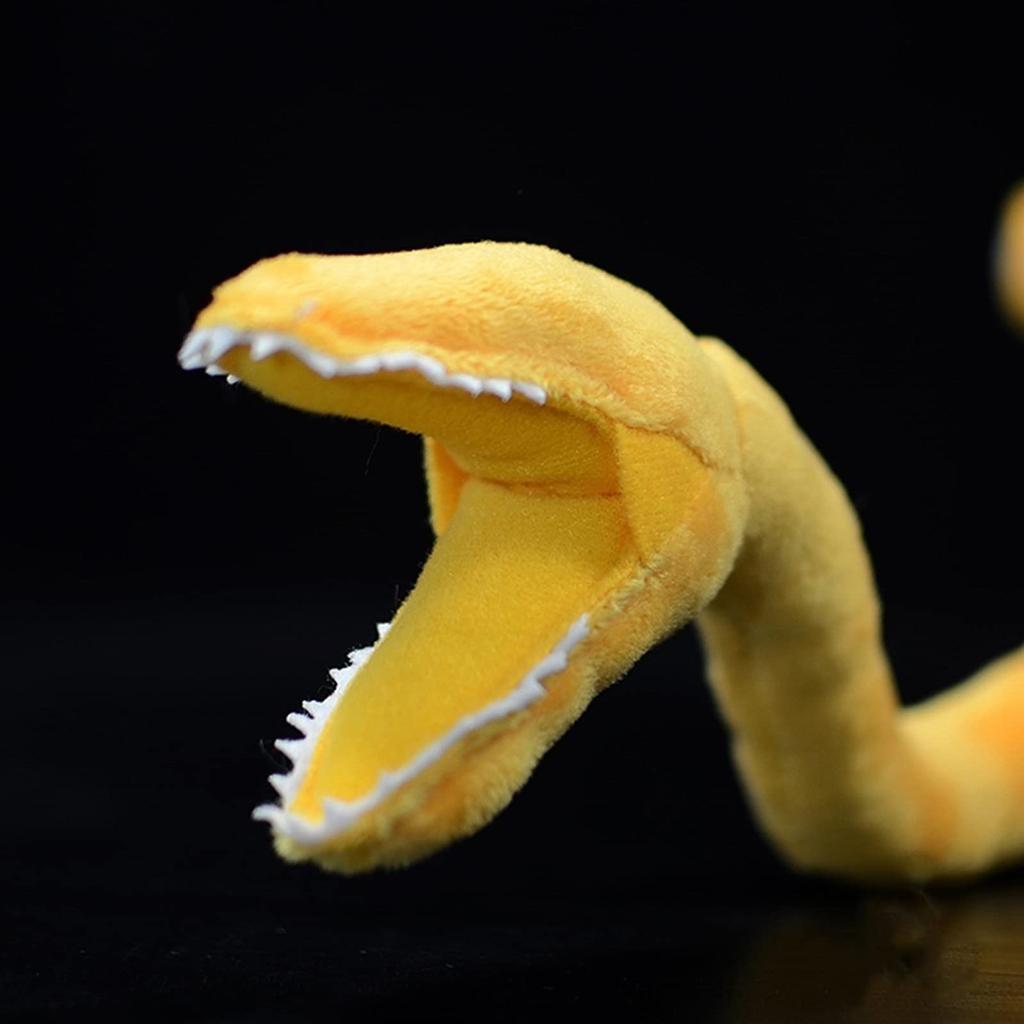ZHONGXIN MADE Realistic Cambrian Ancient Creature Tullimonstrum Plush Toy 60cm Cute Cambrian Tully Monster Stuffed Animal Model Stuffed Toy Boy Girl